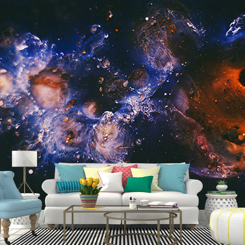 Washable Photography Mural Wallpaper Beautiful Galaxy Indoor Wall Mural