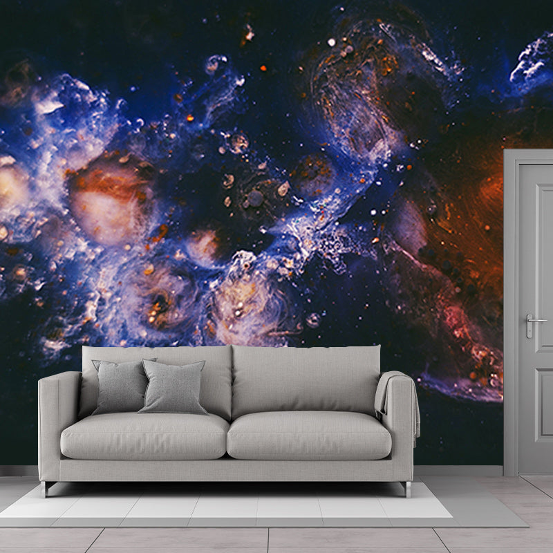 Washable Photography Mural Wallpaper Beautiful Galaxy Indoor Wall Mural