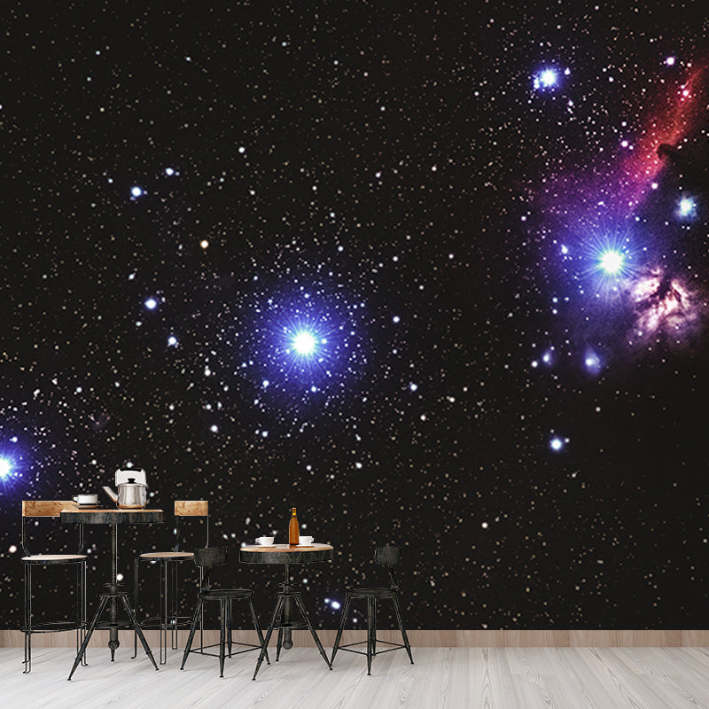 Beautiful Photography Mural Wallpaper Beautiful Galaxy Decorative Indoor Wall Mural