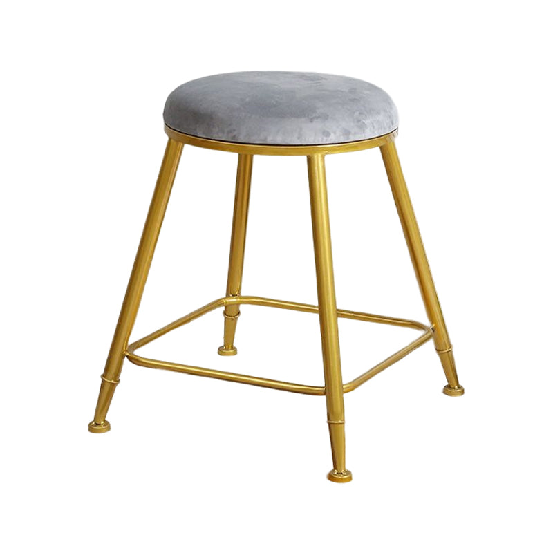 Nordic Design Stackable Backless Barstools for Home Upholstered Bar Stools