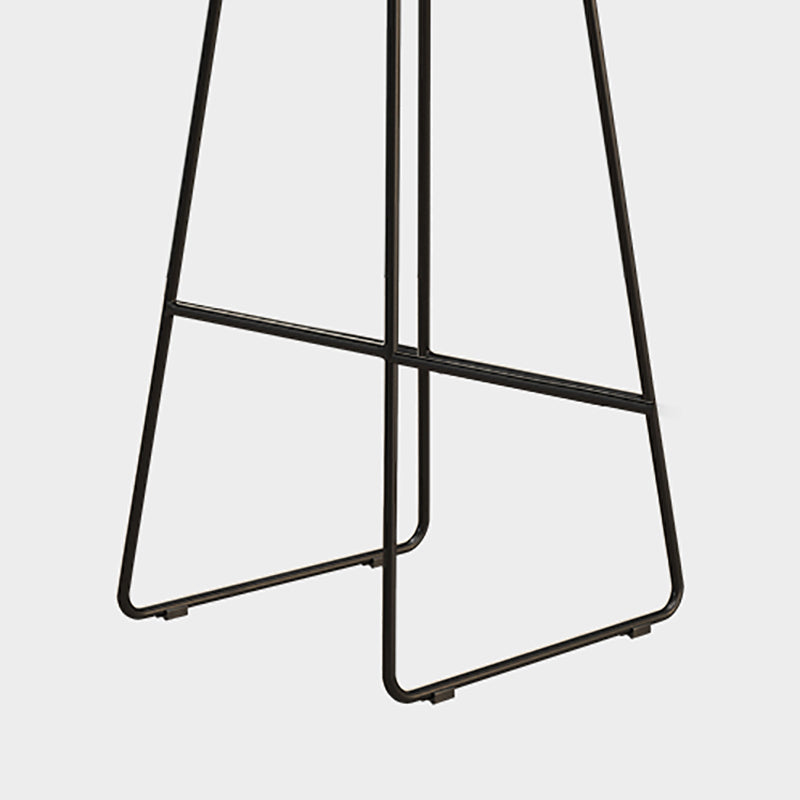 Modern Style Acrylic Counter Barstools for Home Bucket Low Back Stools