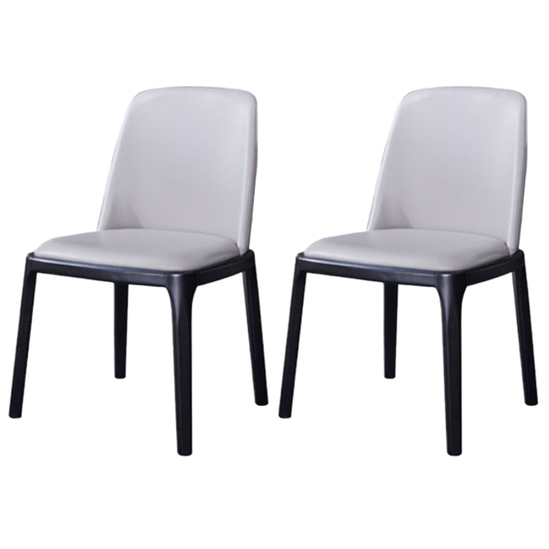 Modern Ash Wood Dinette Set 1/2/4/5/7 Pieces Dining Table Set with Grey Sintered Stone Top