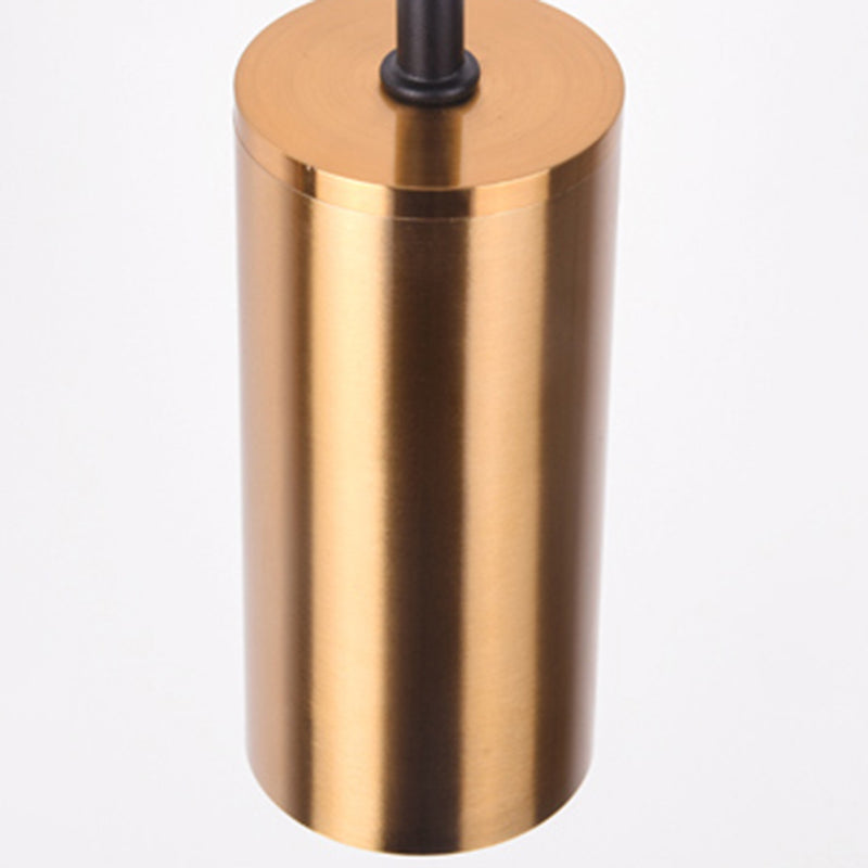 Moderner Stilzylinder hängende Anhänger Lichter Metall 6 Licht Anhänger Beleuchtungskarten