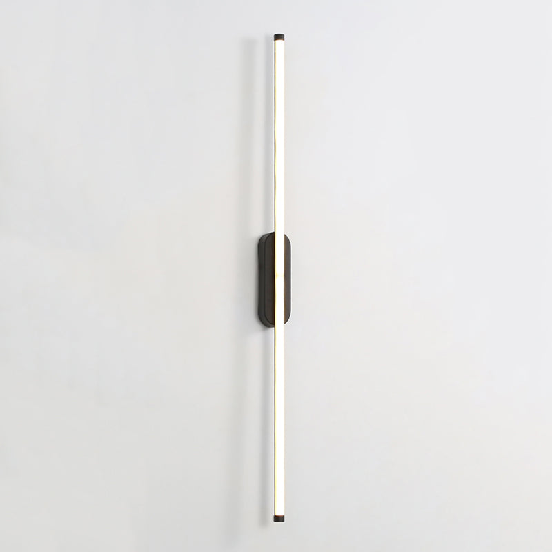 Moderner Stil Linearer Wandleuchte Leuchten Metall 1 Lichtwandbeleuchtung