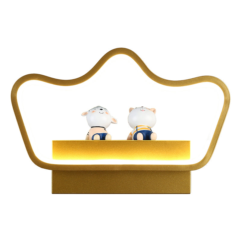 Stile moderno le lampade geometriche di scarico geometrico Metal 1 Idee di illuminazione a parete di luce