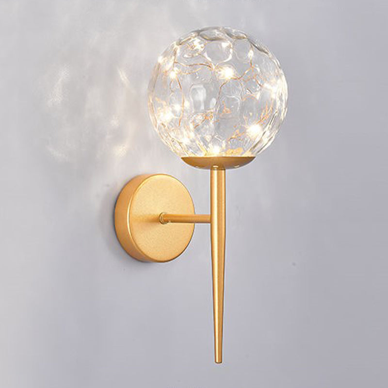 1 leichte Ballwandlichter moderner Stil von Glaswandbeleuchtung Ideen