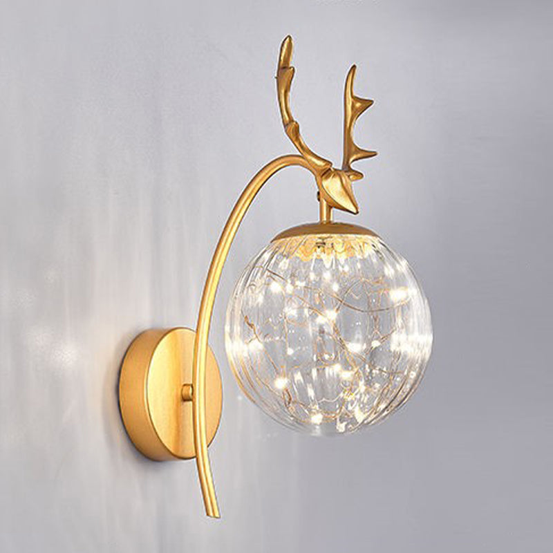 1 leichte Ballwandlichter moderner Stil von Glaswandbeleuchtung Ideen