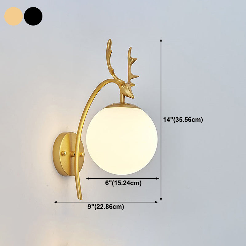 1 leichte Ballwandlichter moderner Stil von Glaswandbeleuchtung Ideen