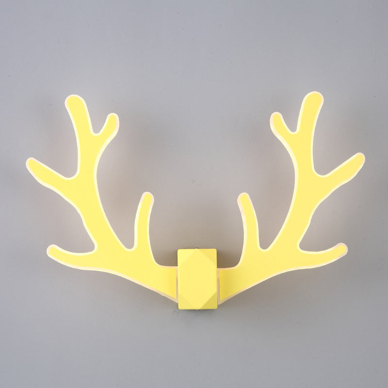 1 lumière géométrique lumineuse luminaires d'éclairage mural en métal de style moderne