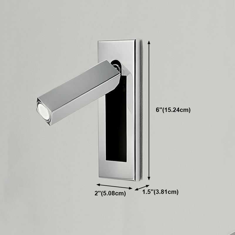 1 Light Unique Wall Sconce Modern Style Metal Wall Lighting for Reading