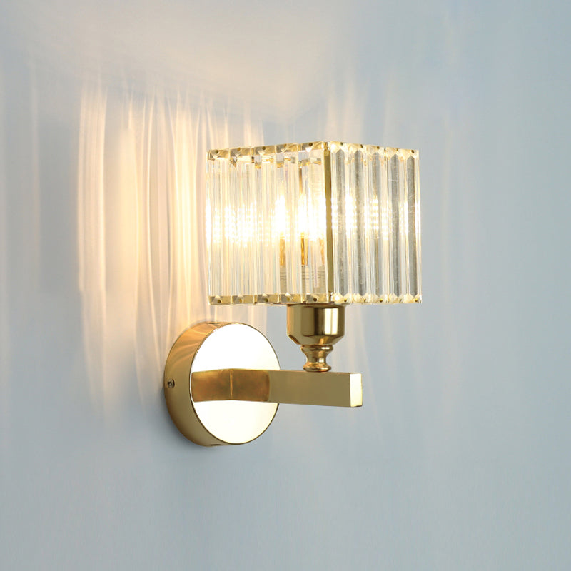 Lámparas de pared geométricas de estilo moderno Crystal Multi Lights luces aplicativas