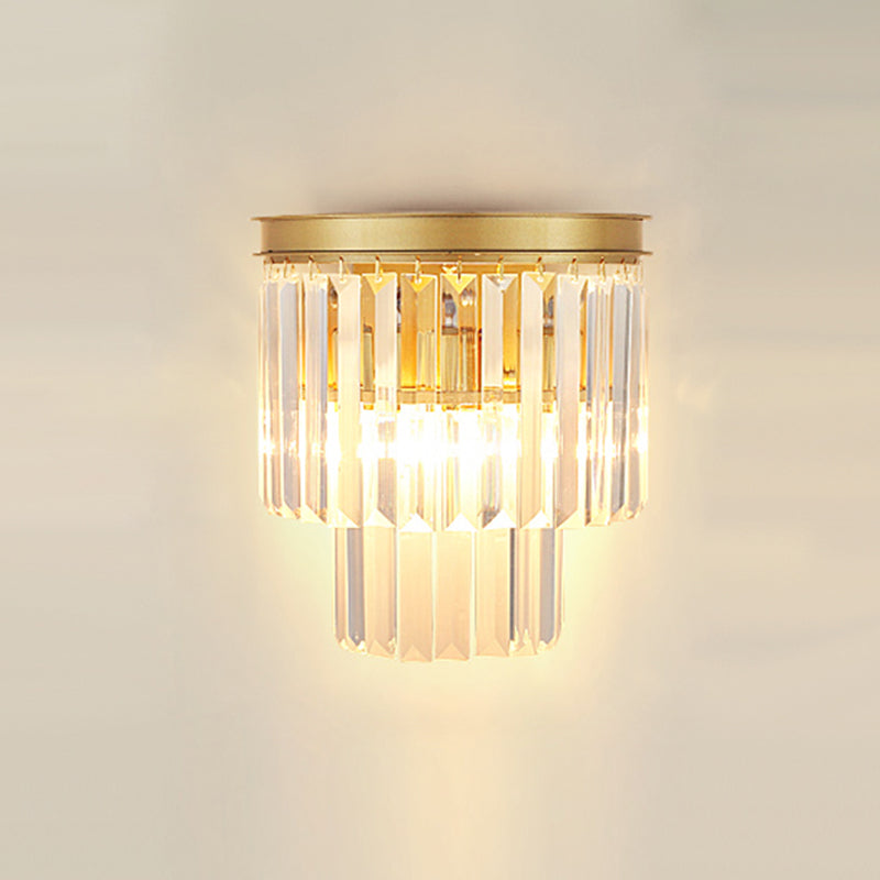 Lámparas de pared geométricas de estilo moderno Crystal Multi Lights luces aplicativas