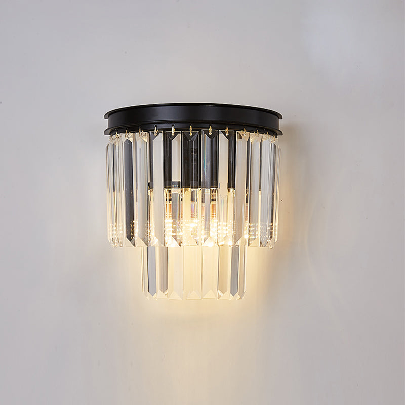 Lámparas de pared geométricas de estilo moderno Crystal Multi Lights luces aplicativas