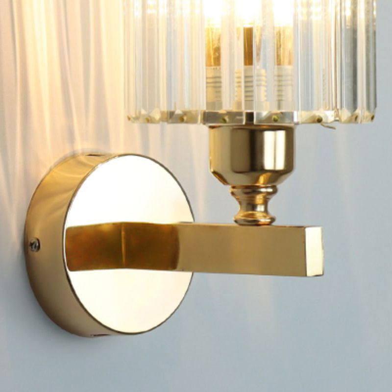 Lámparas de pared geométricas de estilo moderno Crystal Multi Lights luces aplicativas