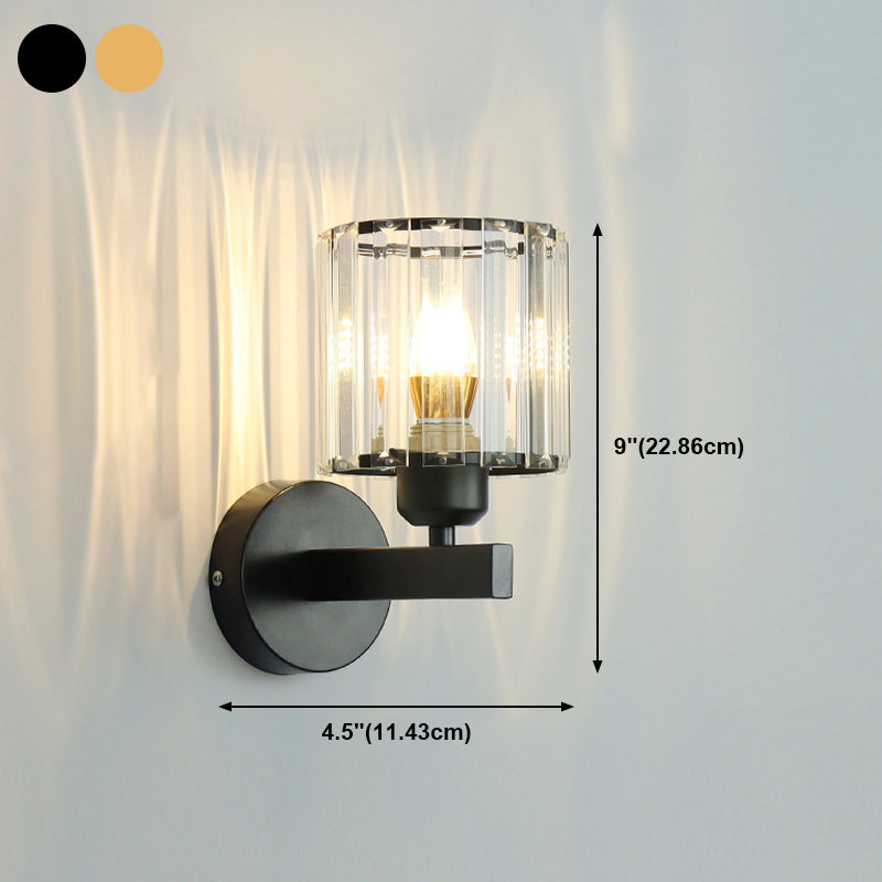 Lámparas de pared geométricas de estilo moderno Crystal Multi Lights luces aplicativas