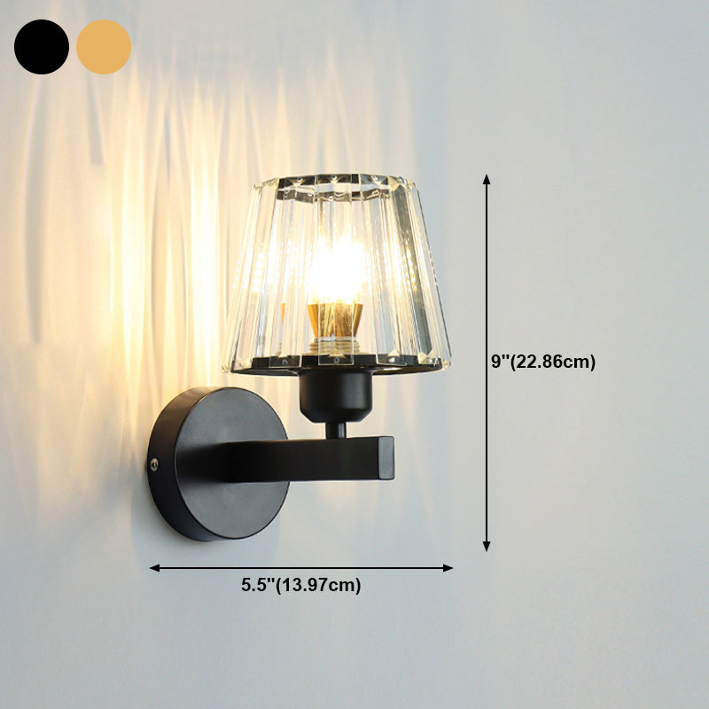 Lámparas de pared geométricas de estilo moderno Crystal Multi Lights luces aplicativas