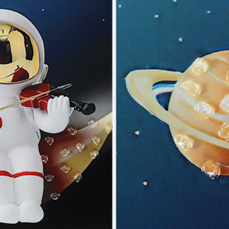 Estilo moderno de forma de círculo muro metal 1 iluminación de apliques de luz para dormitorio