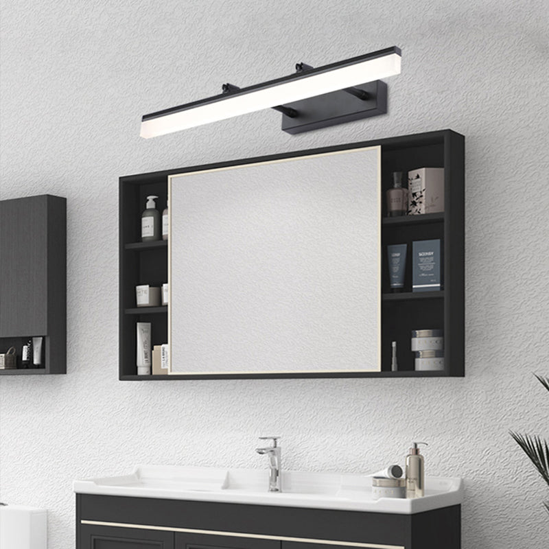 Braccio di swing in metallo Muro di luci moderna stile moderno 1 luce da parete specchio luce