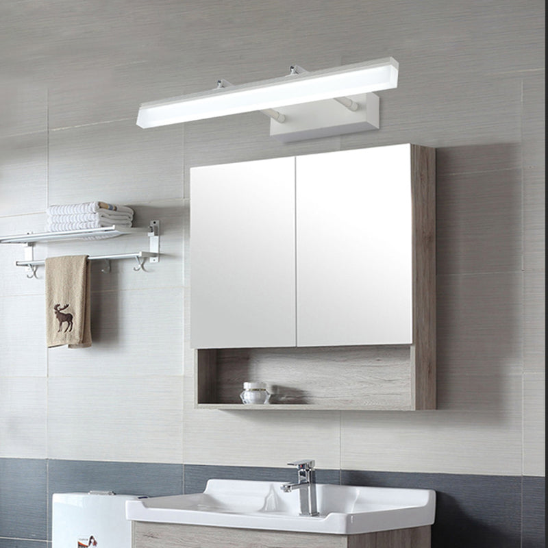 Braccio di swing in metallo Muro di luci moderna stile moderno 1 luce da parete specchio luce
