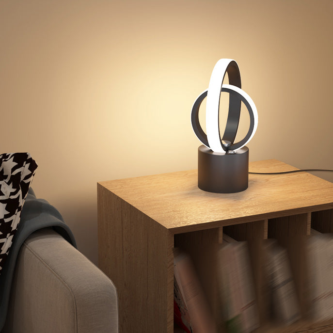 Table de forme linéaire de style moderne