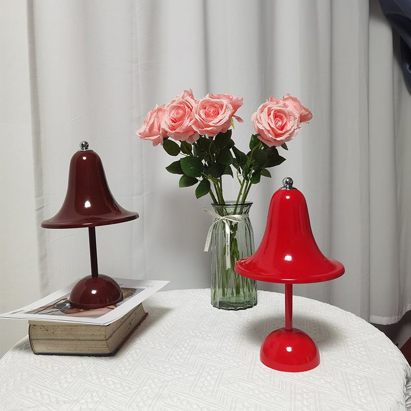 Lampes de table de nuit géométrique à style moderne en métal 1 lampe de table légère