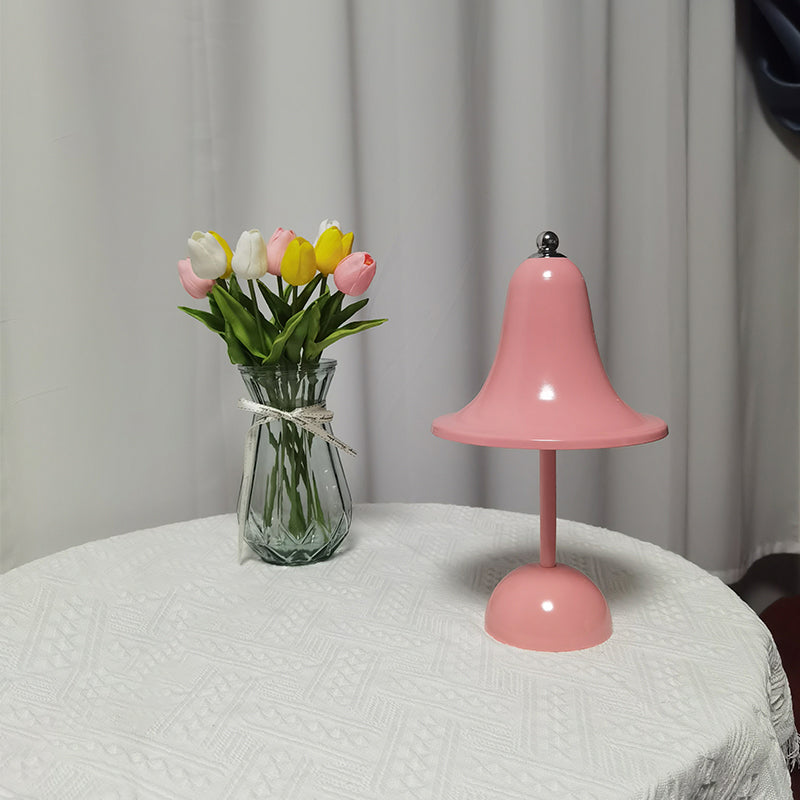 Lampes de table de nuit géométrique à style moderne en métal 1 lampe de table légère