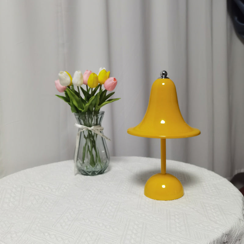 Lampes de table de nuit géométrique à style moderne en métal 1 lampe de table légère