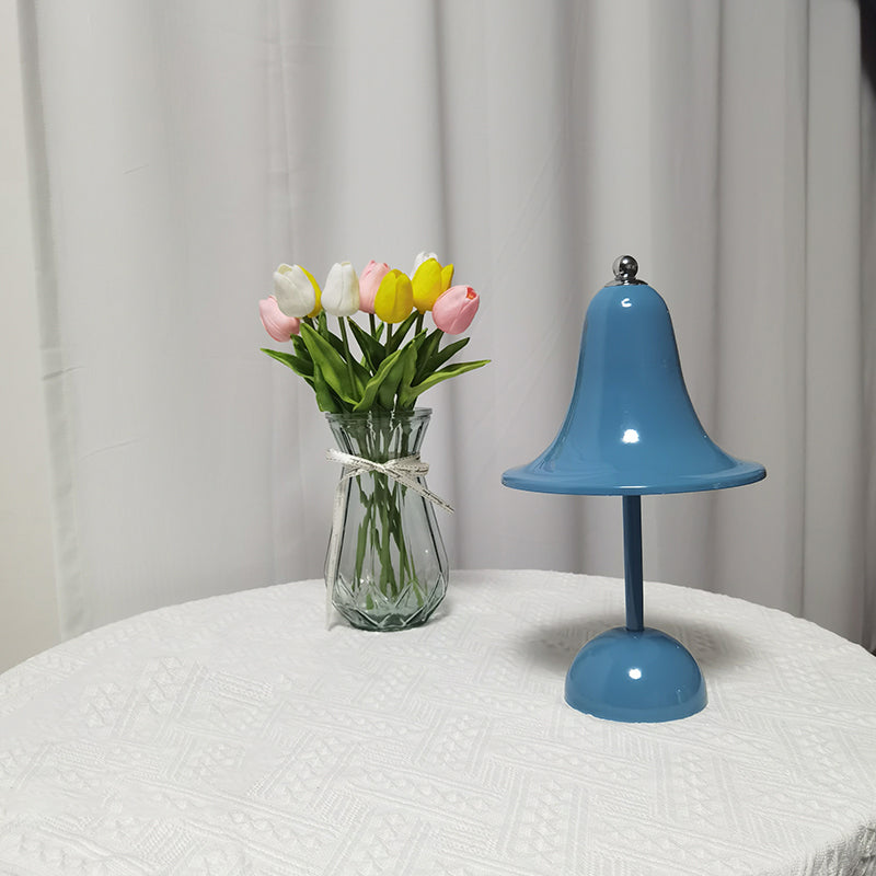 Lampes de table de nuit géométrique à style moderne en métal 1 lampe de table légère