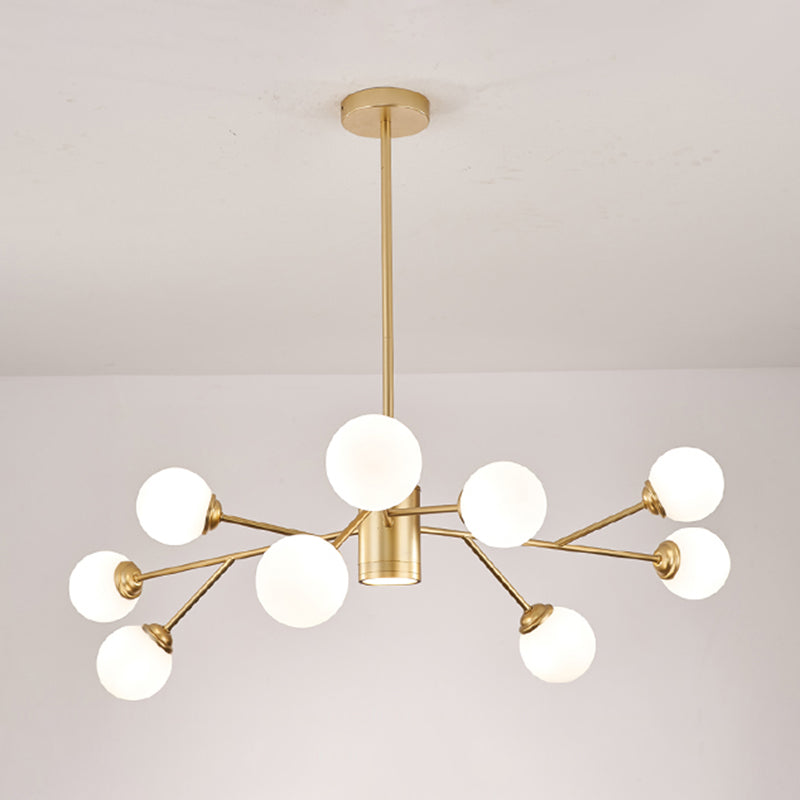 Accesorios de lámparas colgantes de tono esférico contemporáneo accesorios de iluminación de vidrio