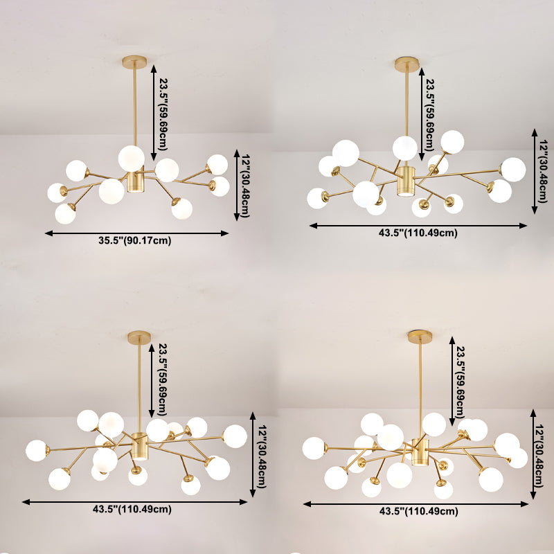 Accesorios de lámparas colgantes de tono esférico contemporáneo accesorios de iluminación de vidrio