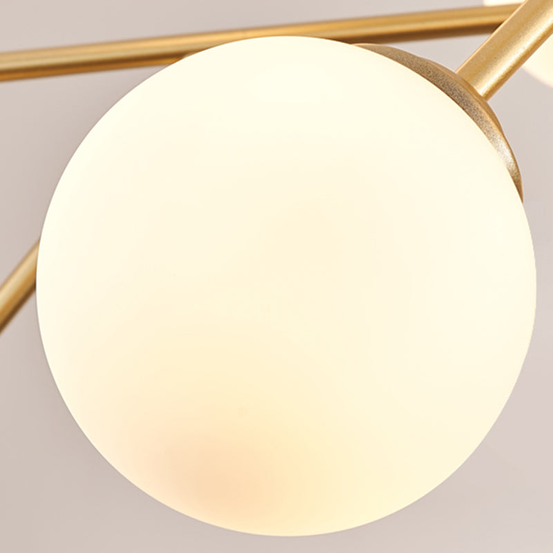 Accesorios de lámparas colgantes de tono esférico contemporáneo accesorios de iluminación de vidrio