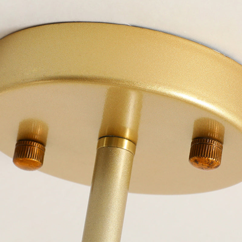 Accesorios de lámparas colgantes de tono esférico contemporáneo accesorios de iluminación de vidrio