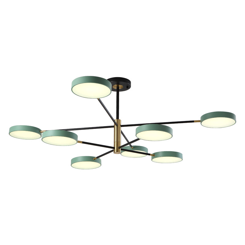 Geometrieform Anhänger Kronleuchter moderner Metallhängeleuchten im modernen Stil