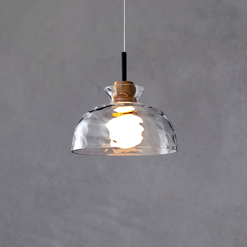 Geometric Shape Glass Hanging Light Modern Multi Lights Hanging Light Mounted Fixture