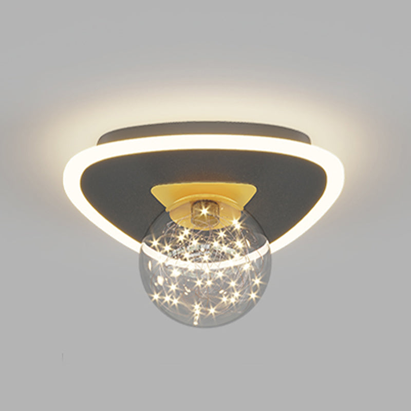 Modern Ceiling Lamp Gypsophila LED Flush Mount Light Fixture for Living Room