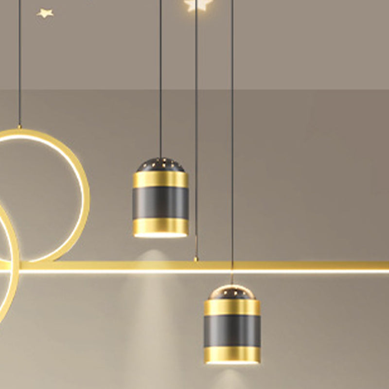 Dining Room Star Proiettore Light Segret Light Isole Postmodern Postmodern LED