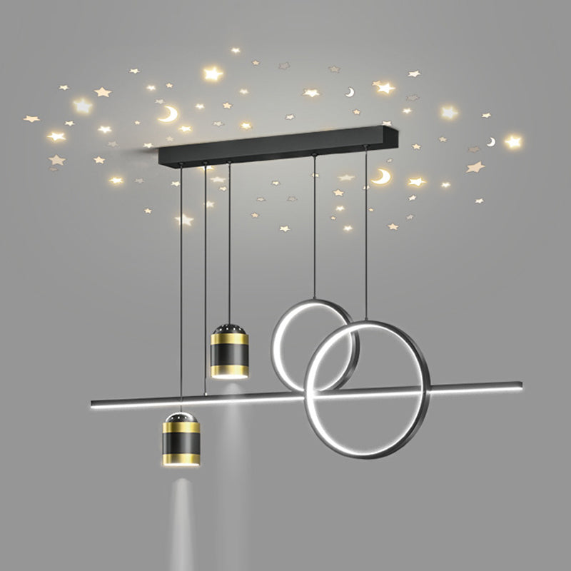 Dining Room Star Proiettore Light Segret Light Isole Postmodern Postmodern LED