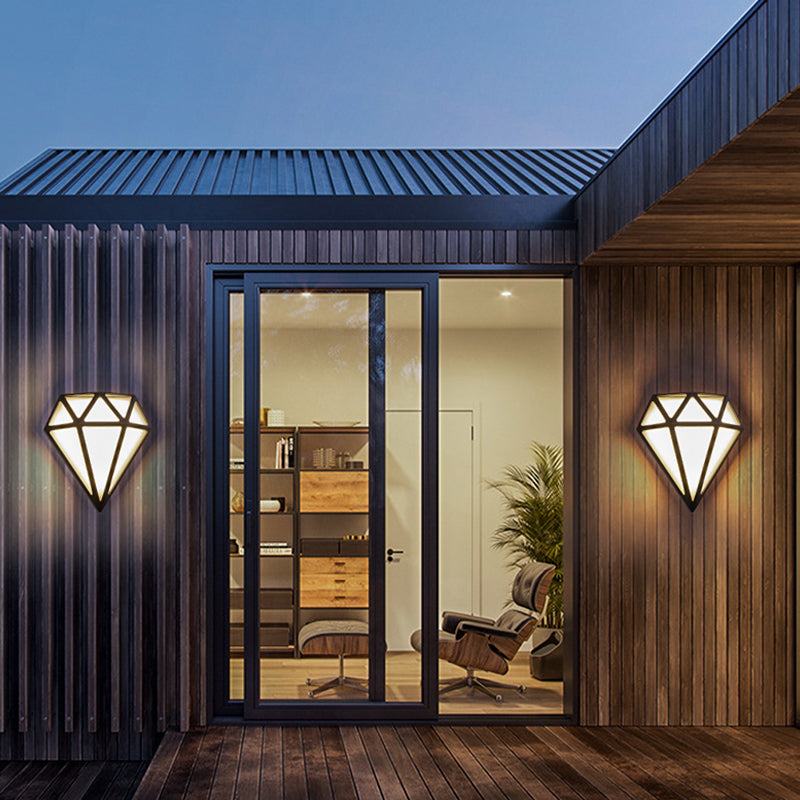 Moderne Wandmontage leichte LED -Wandleuchten mit Acrylschatten