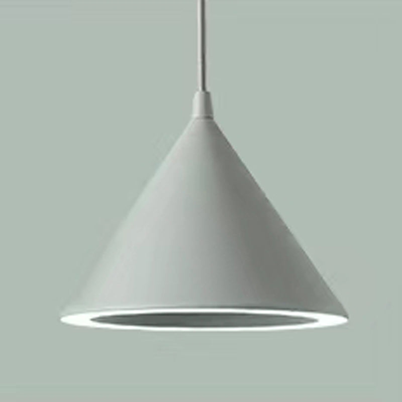 Contemporary Style Cone Pendant Lamp Metal 1 Light Hanging Pendant Light