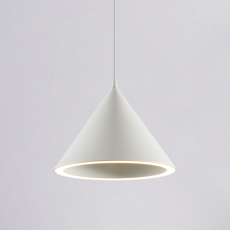 Macaron suspension de luminaire suspendu à 1 lumière avec une teinte en plastique pour le salon