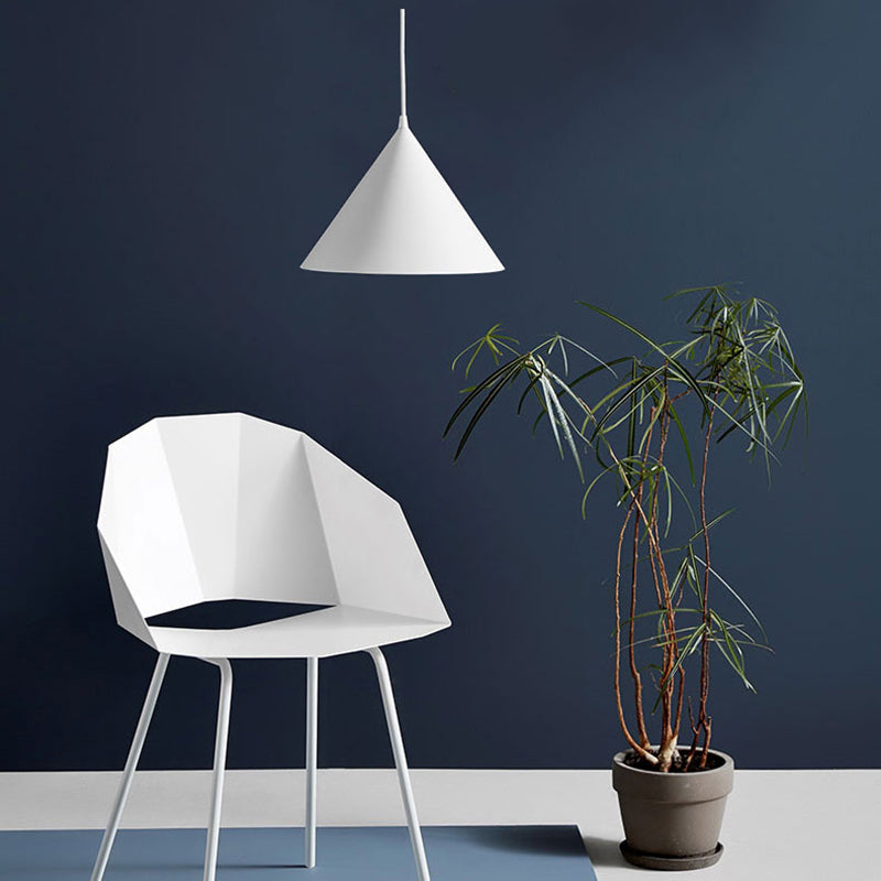 Macaron suspension de luminaire suspendu à 1 lumière avec une teinte en plastique pour le salon