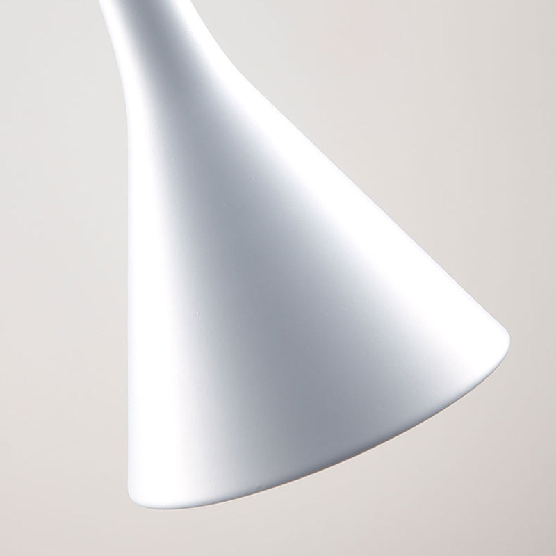 1 Lichthängeleuchte moderne Anhängerlampe mit Eisenschatten für Wohnzimmer