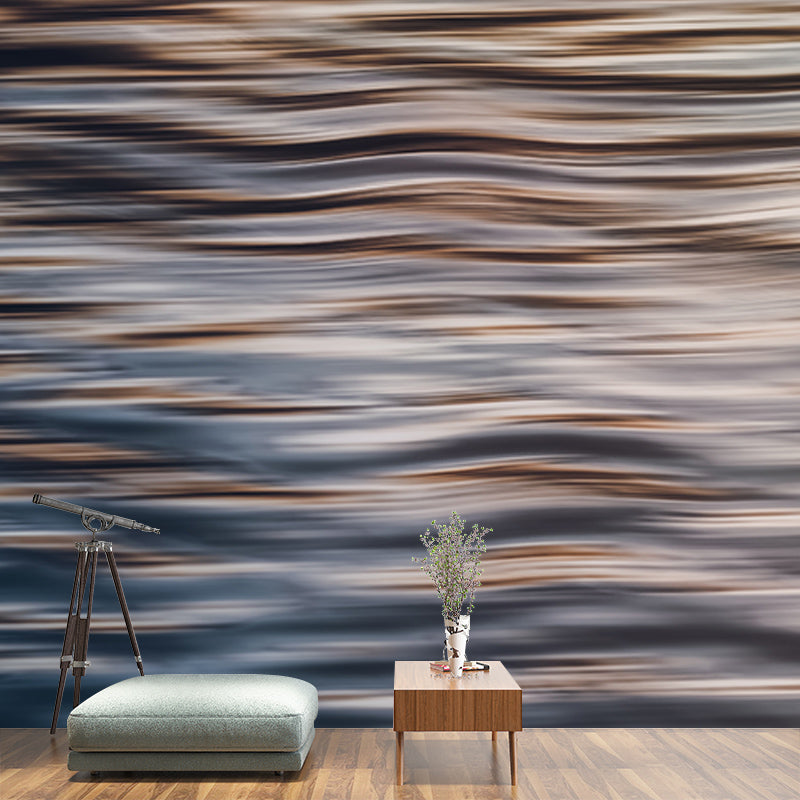 Environment Friendly Resistant Mural Wallpaper Texture Sleeping Room Wall Mural