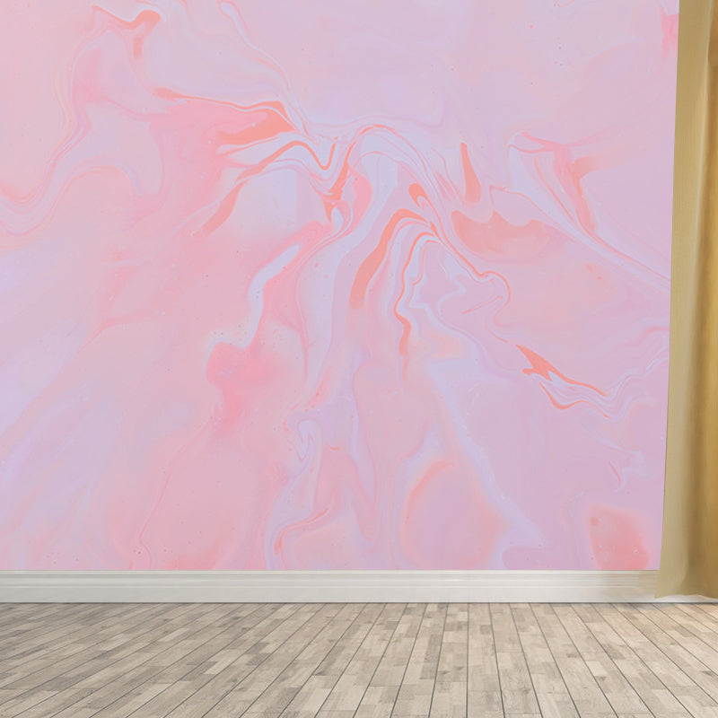 Environmental Wall Mural Wallpaper Watercolor Texture Living Room Wall Mural