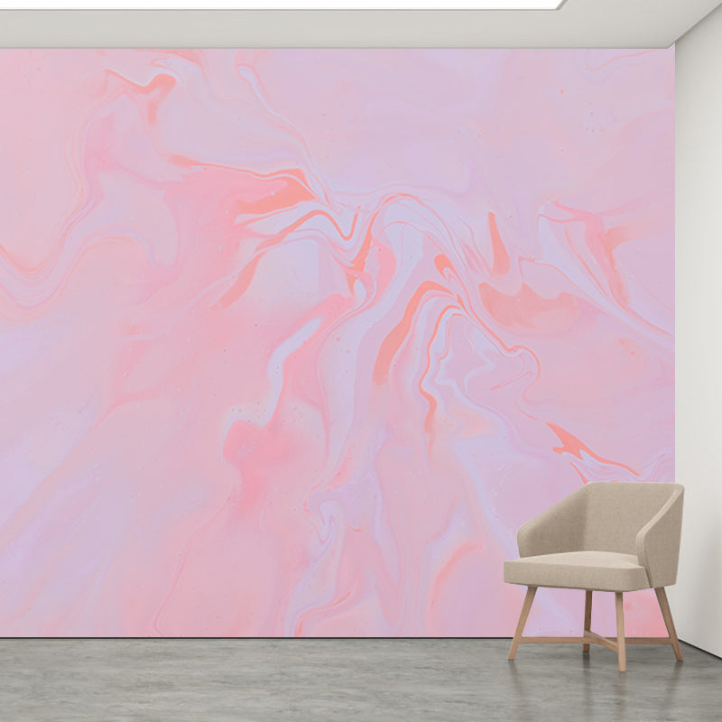 Environmental Wall Mural Wallpaper Watercolor Texture Living Room Wall Mural