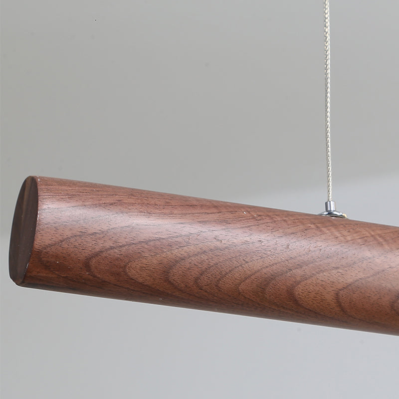 Modern Style Spherical Island Lights Wood Large Kitchen Pendant Lights