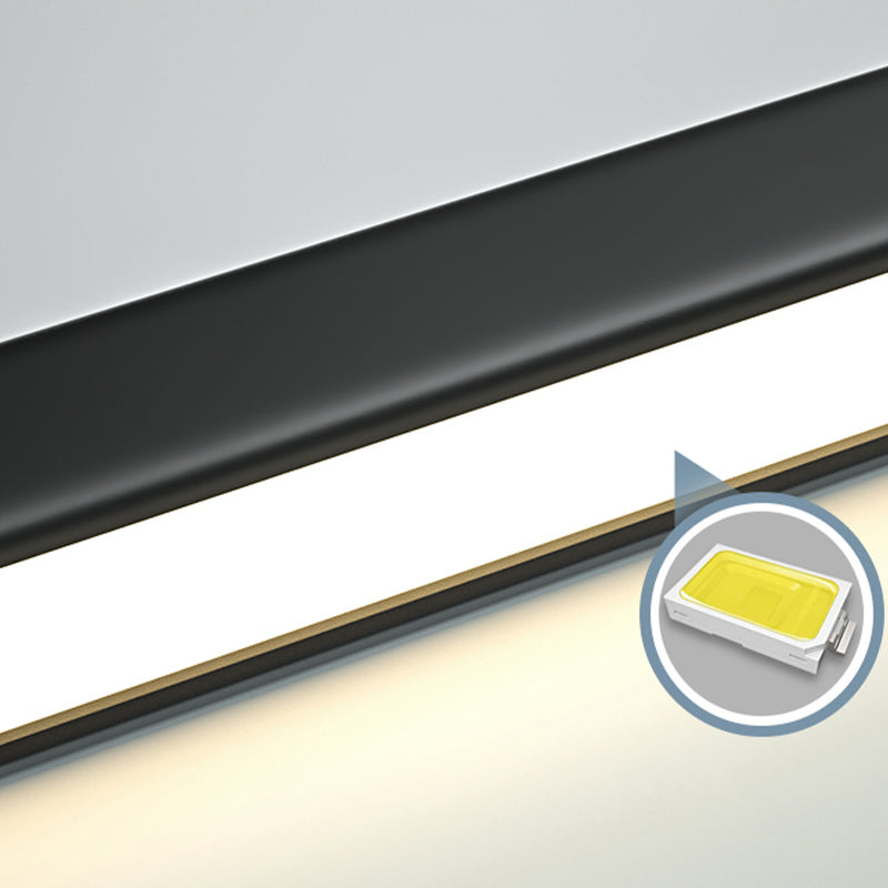 Lineare Form Island Lichter zeitgenössischer Stil Metal 2 Light Island Lighting