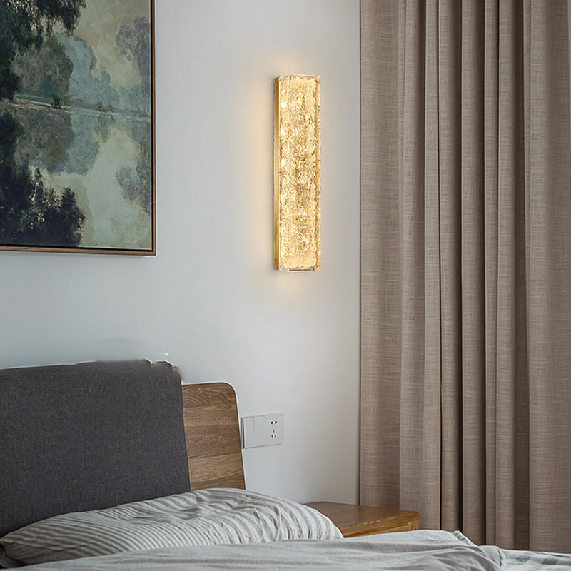 Moderner Stil Messing Wandleuchte Zylinder 1 leichte Wandleuchten für Wohnzimmer