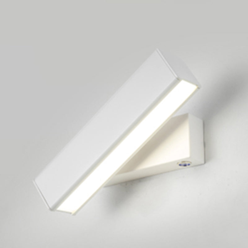 Square Shape Metal Wall Light Modern 1-Light Wall Mounted Light Fixture