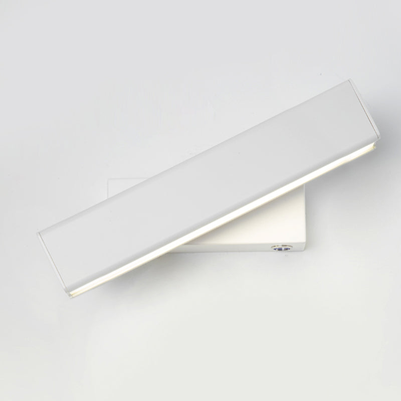 Square Shape Metal Wall Light Modern 1-Light Wall Mounted Light Fixture